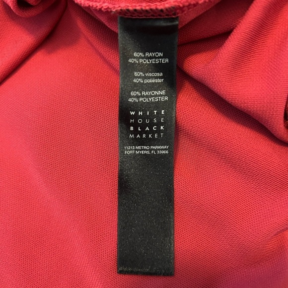 WHBM Women's Off-Shoulder Long Sleeve Top - pink - Picture 7 of 8